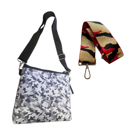 Camo designer bag hot sale