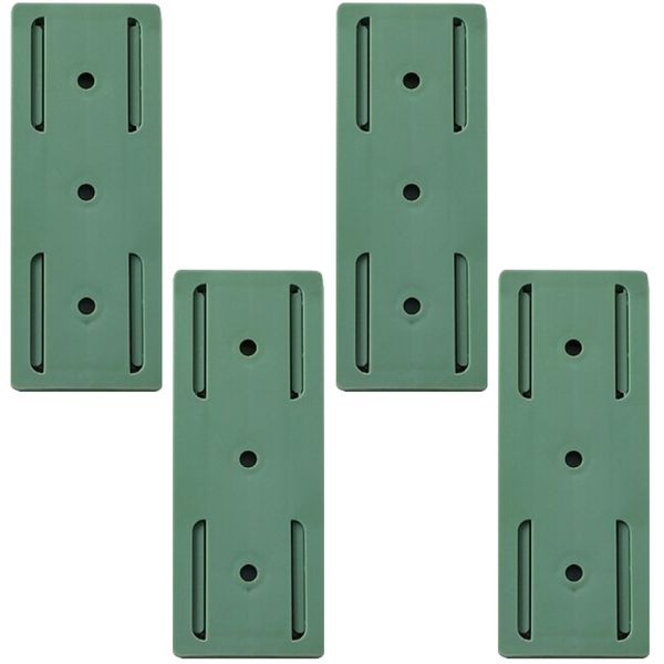 Home Office Computer Self Adhesive Adapter Wall Mount Set of 4