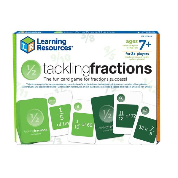 Learning Resources - Tackling Fractions - Educational Card Game Activity