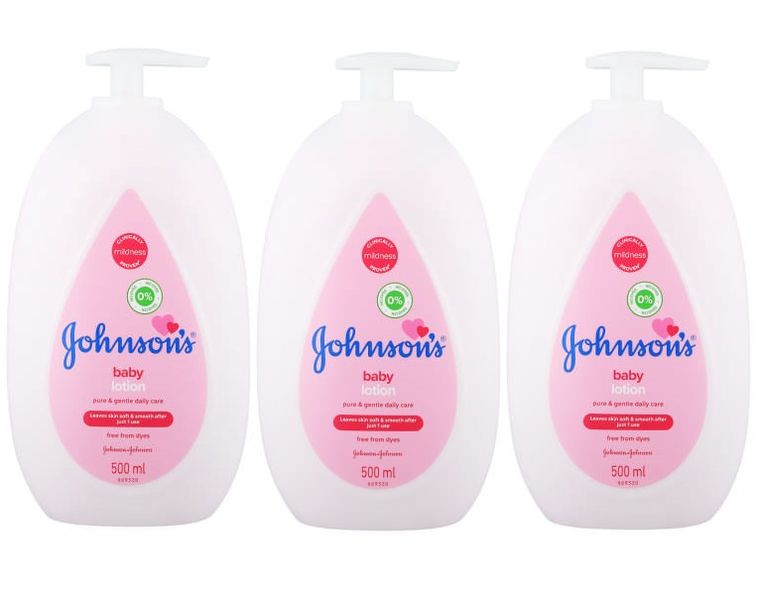 Johnson's - Baby Lotion (3 x 500ml)