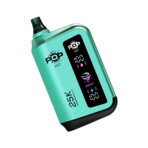 Pop Hits 25000 Puffs Disposable Vape - Simply Mint (Pack of 5)