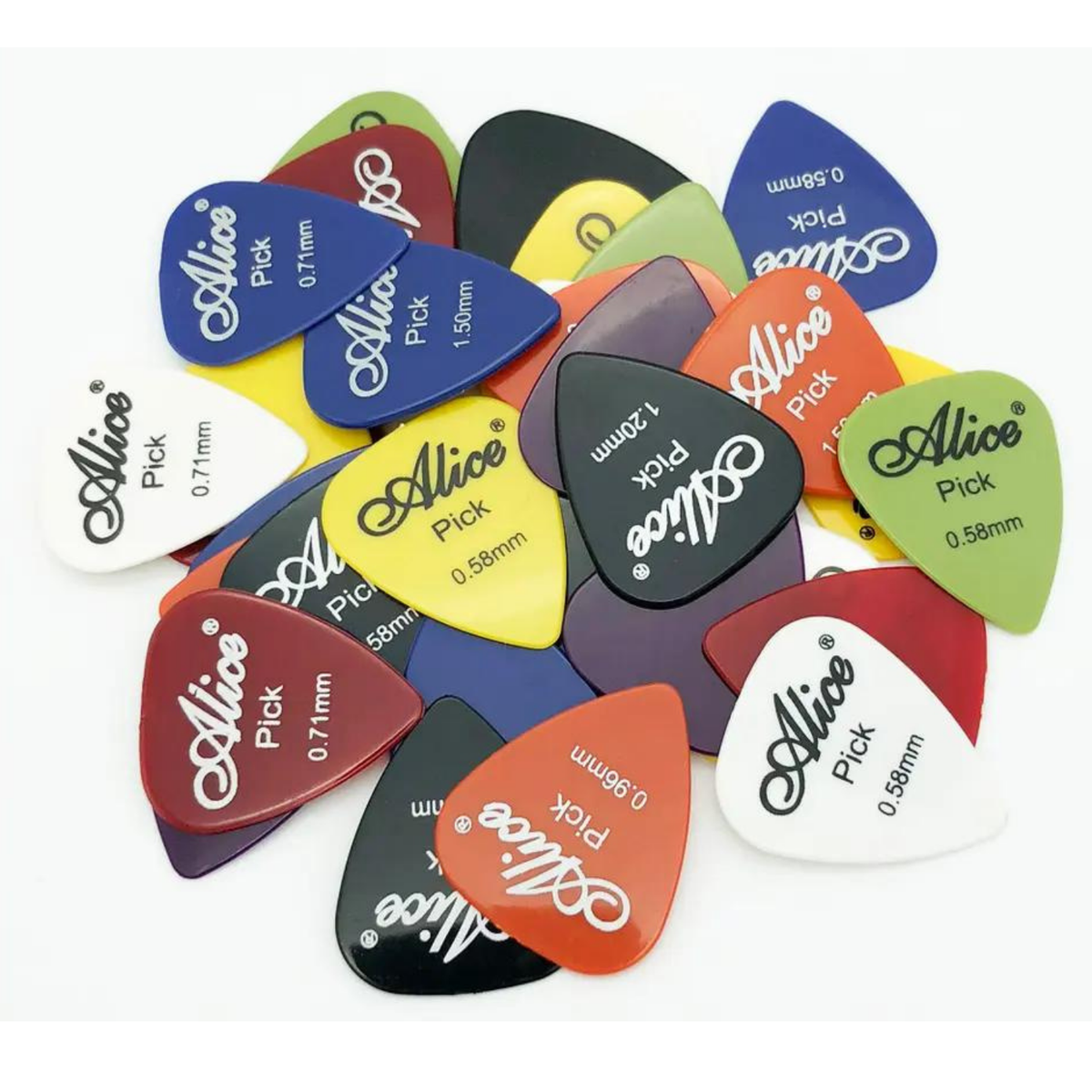 Alice - Guitar Picks with Storage Container - Pack of 100