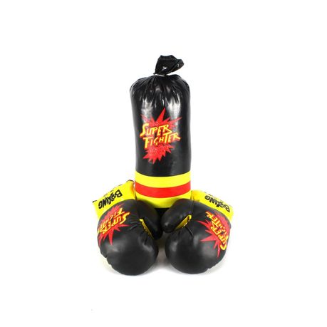 Kids punching best sale bag and gloves