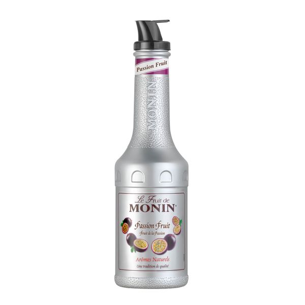 MONIN Premium Passion Fruit Purée 1L - Exotic Tropical Flavor
