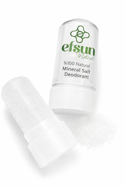 Efsun Natural Mineral Salt Deodorant - 100% Natural Crystal Deodorant