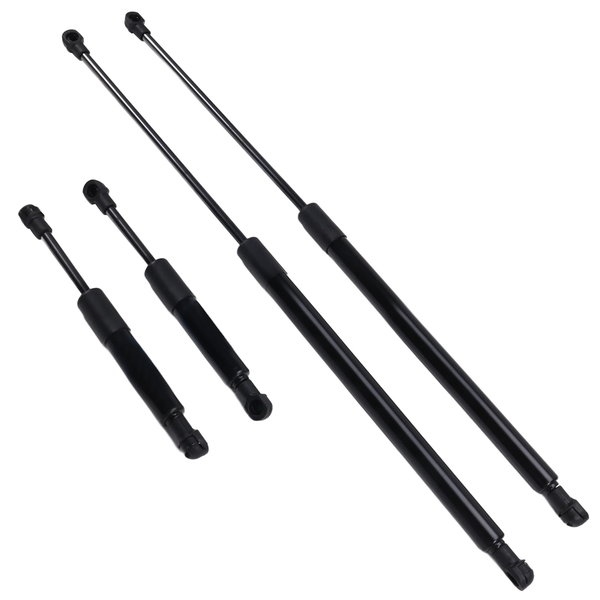 4 Pcs Front Hood Lift Support Gas Spring Shocks Compatible with Bentley