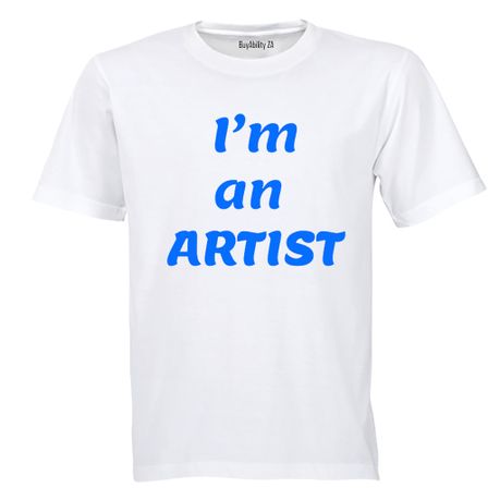 I'm an Artist! - Kids T-Shirt - White