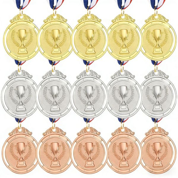 Sydney 15 Pieces Award Medals Winner Medals Gold Silver Bronze Award Medals