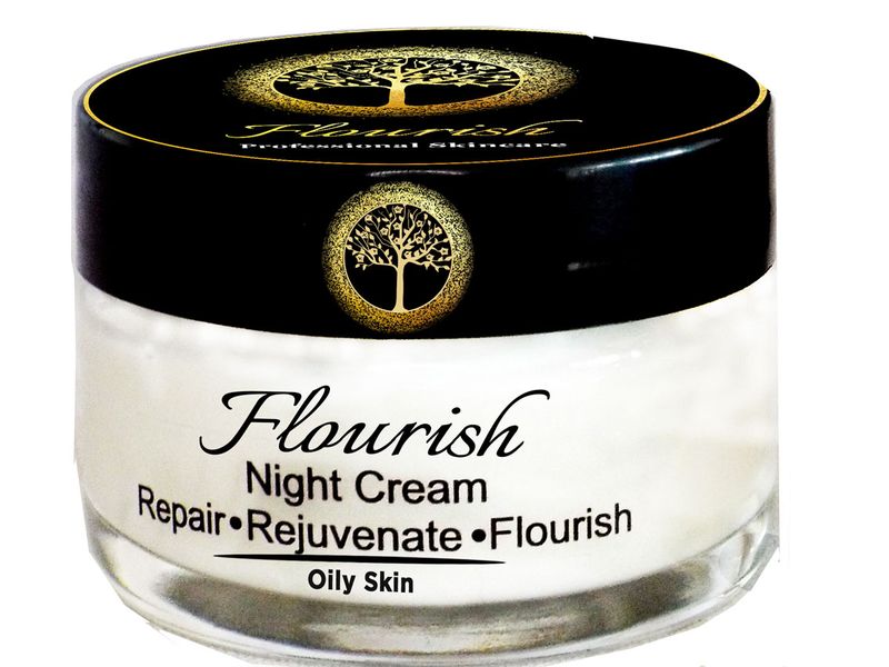 Flourish Professional Skincare oily skin night cream