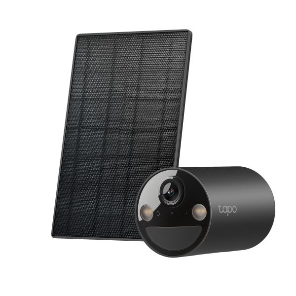 TP-Link Tapo C411 KIT Solar-Powered Security 2K Camera Kit, AI Detection