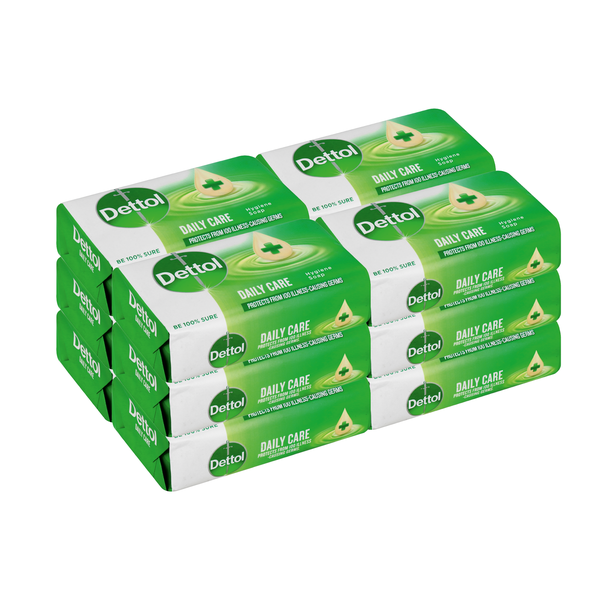 Dettol Soap Daily Care - 12 x 175g