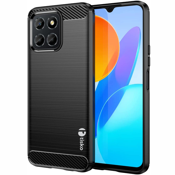 Shockproof TPU Flexible Carbon Fiber Design Cover Compatible with Honor X6