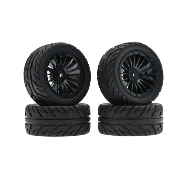 for Udi 1601 Remote Control Car Ud Drift Series Tires Black+White