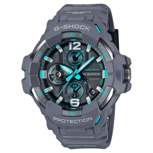 G-Shock Mens 200m Bluetooth Solar Gravitymaster - GR-B300-8A2DR