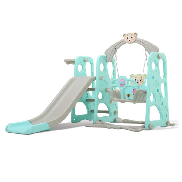 3-in-1 Swing and Slide Set for Kids - Freestanding Climber Set