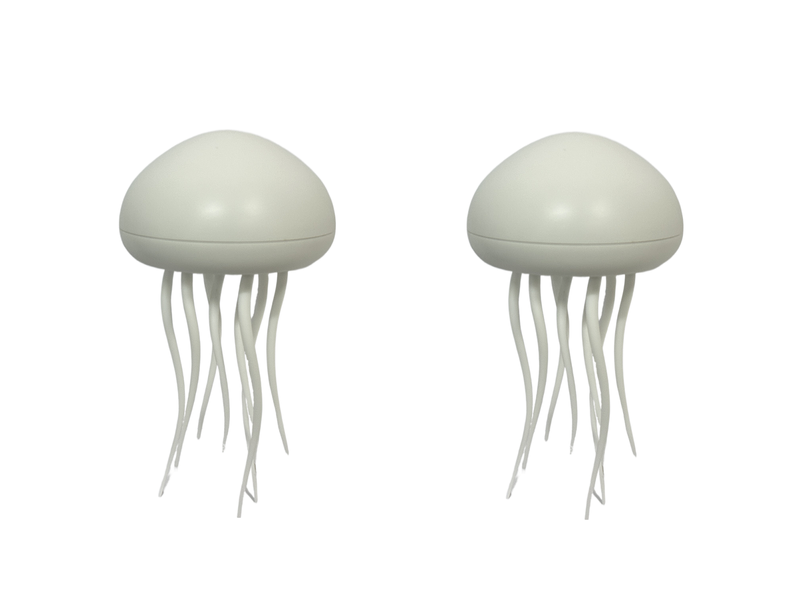 2 Pack-Rotating voice controlled jellyfish ambient light