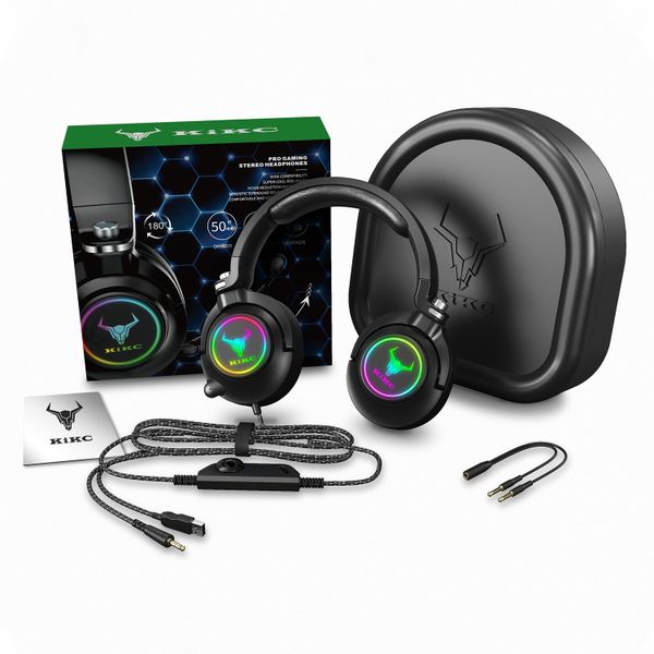 KIKC ET-600 Pro Wired Headset