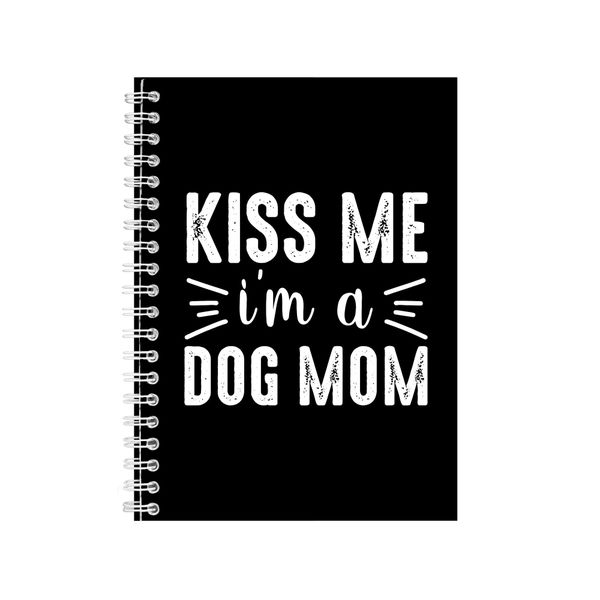 Dog Mom Notebook Pet Gift Idea Writing Book Notepad Pad 23