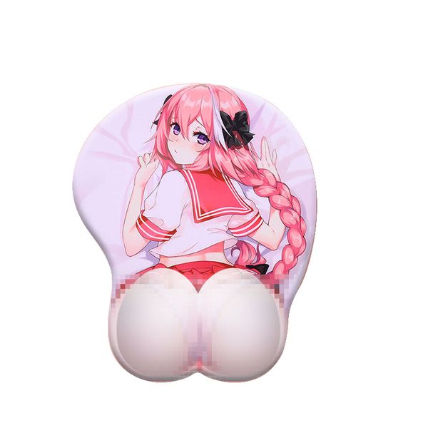 Anime Ergonomic Gaming Mouse Pad with Wrist Support