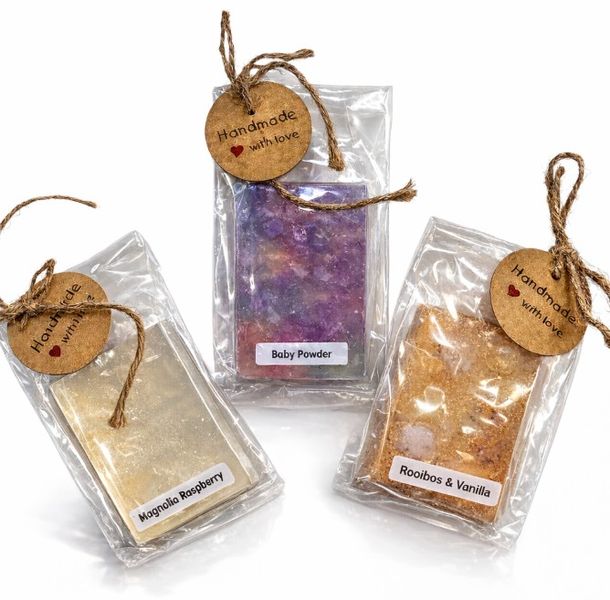 Handmade Glycerine Soap Bar Set of 3