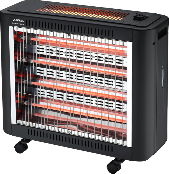LUXELL - 6 Bar Heater with Humidifier, Thermostat &amp; Safety Switch - LX2000J