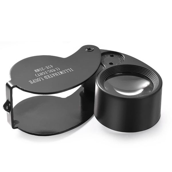 40 x 25mm Jewellers Loupe Magnifier Magnifying Eye Glass