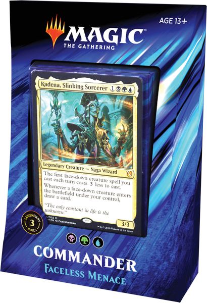 Magic the Gathering Commander 2019 Faceless Menace