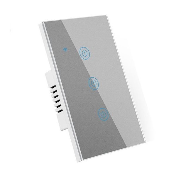 Smart Wifi 3 Gang Grey