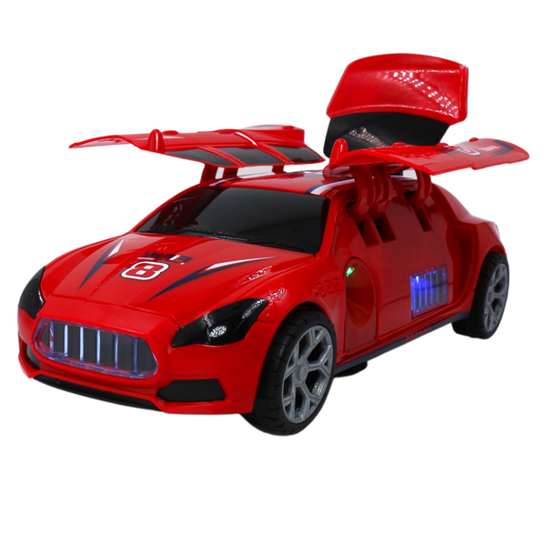 Dance Sports Car with Colorful Lights for kids