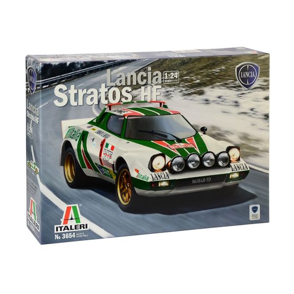 Italeri 1/24 Lancia Stratos Car Plastic Model Kit