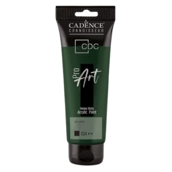 Cadence Pro Heavy Body Acrylic 120ml Sap Green