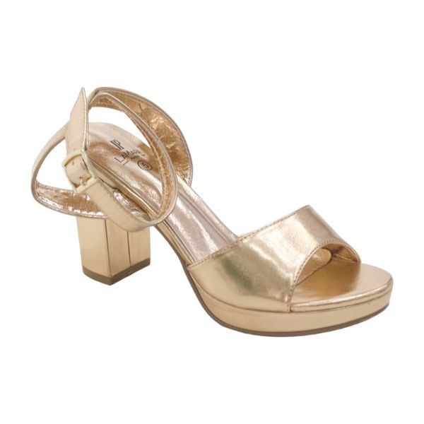 Lamara Paris Cherish One Band Sandal On 9 cm Platform Heel - Fuchsia