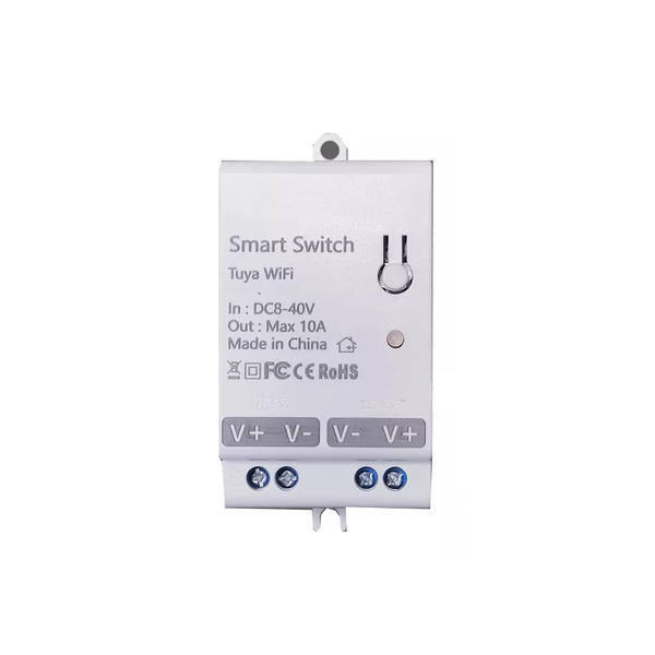 Smart Life Tuya WIFI 1CH DC8-40V 10A Max Active Switch Breaker Relay