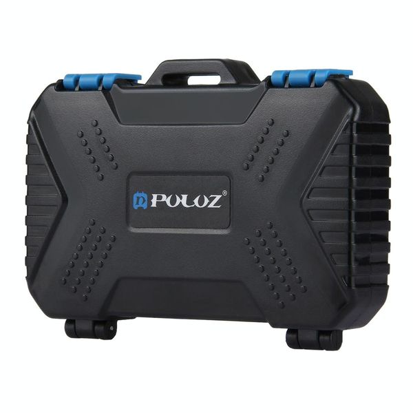 PULUZ Card Reader + 22-in-1 Memory Card Case With USB 3.0 &amp; Type-C Cable