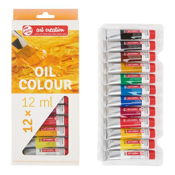 ArtCreation Expression Oil Colour 12 x 12ml Set