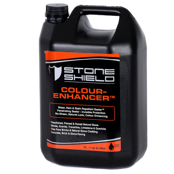 5L Water, Rain and Stain Repellent, Colour Enhancing Sealer