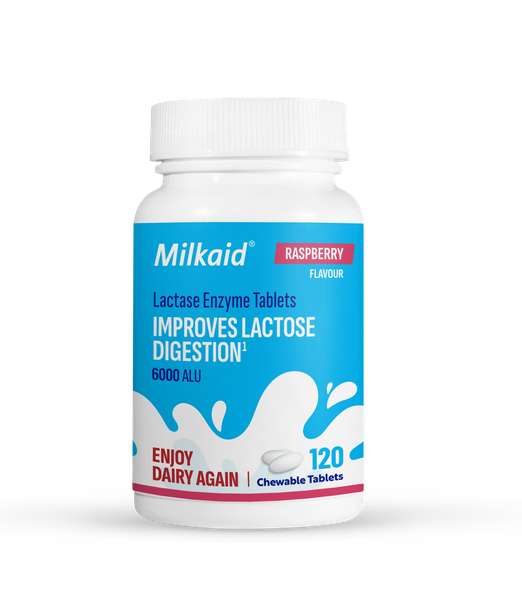Milkaid Lactase Enzyme Chewable Tablets 60's