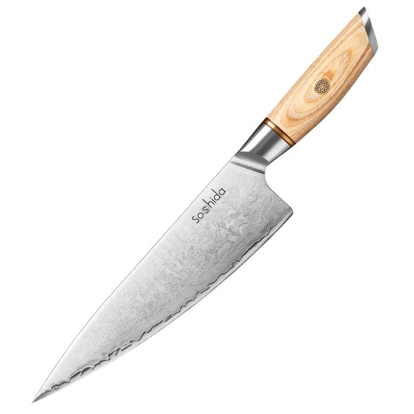 Soshida Pro 8.5" 3-layer Chef Knife