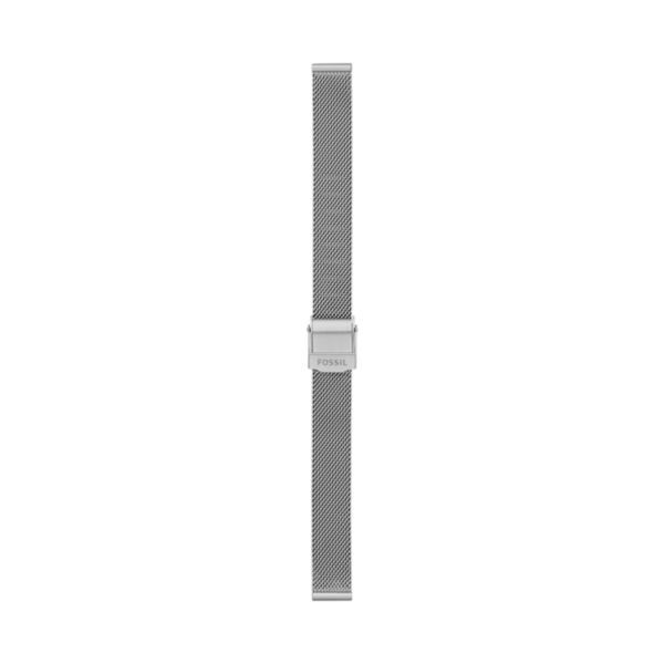 Fossil Strap Bar Silver Stainless Steel Strap - S121025