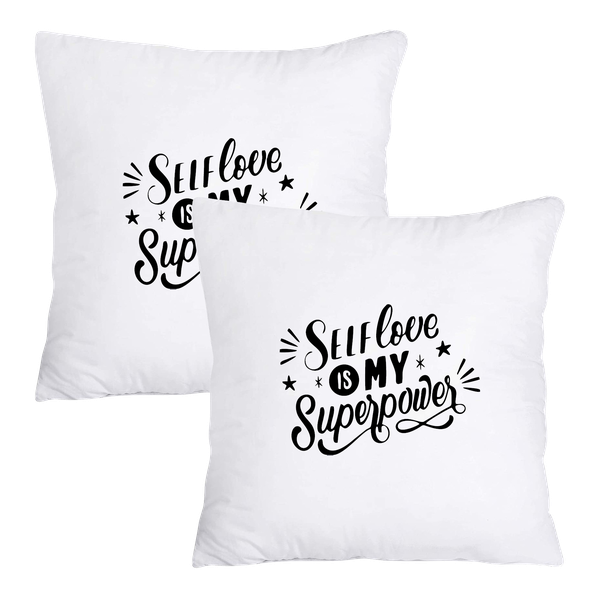 Scatter Cushion Cover Set - Self Love is my Super Power