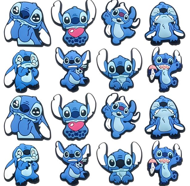 16 Piece Stitch Shoe Charms