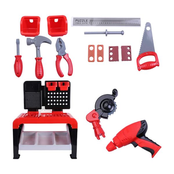 Multifunctional Workbench Tool Playset - 46 Piece