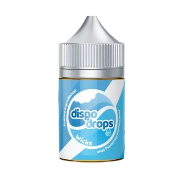Dispo Drops Salt/MTL Flavour Shot 60ml - Wicks