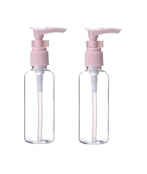 80ml Travel Plastic Universal Refillable Reusable Empty Liquid Bottles 2 Pack