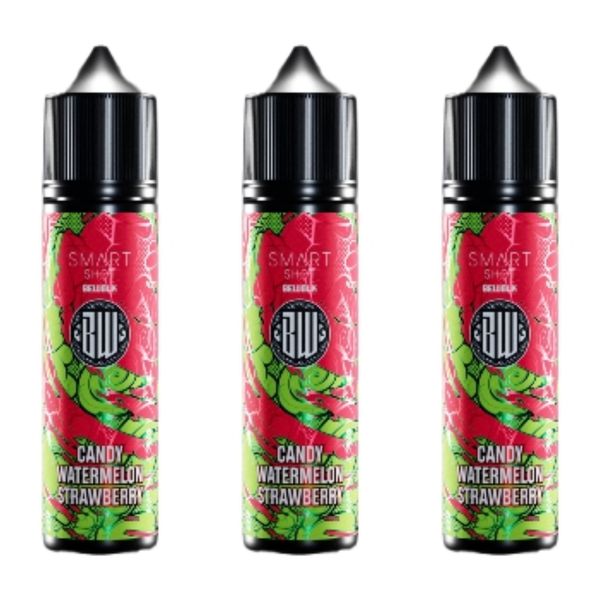 Bewolk Premium Flavor Shot (60ml Bottle) - Watermelon Strawbery (Pack of 3)