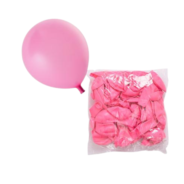 Balloons Helium Pink F-01 - 50 Pieces