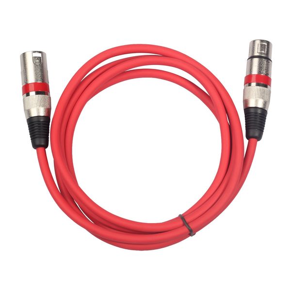 XLR MF Cable 3-Pin For Mic Mixer, Speakers,Recording Studio