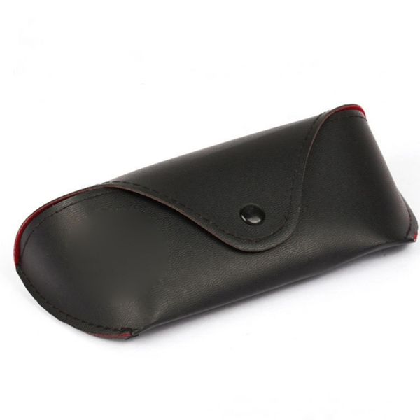 Sunglasses Special Leather Case Soft Bag Snap-On Sunglasses Case