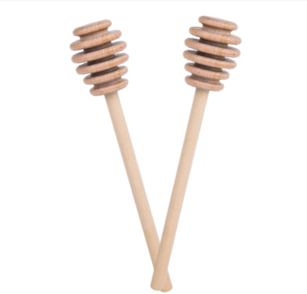 Honey Dipper 2 Piece Wooden Stick
