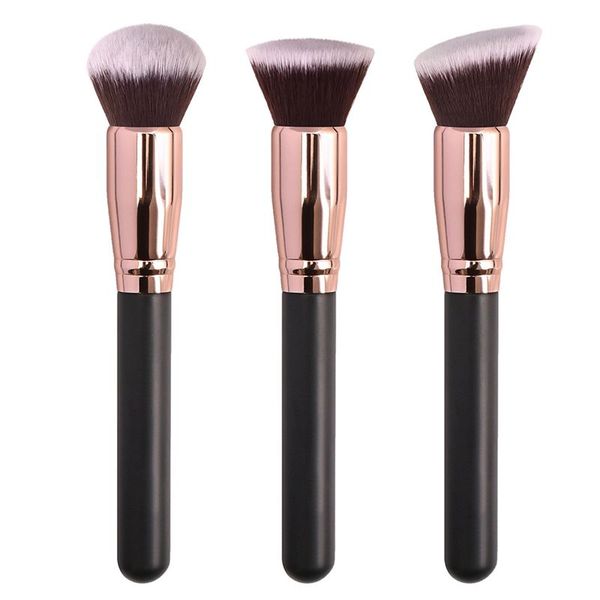 3Pcs Makeup Brushes Loose Powder Concealer Blending Blush Brush Tool